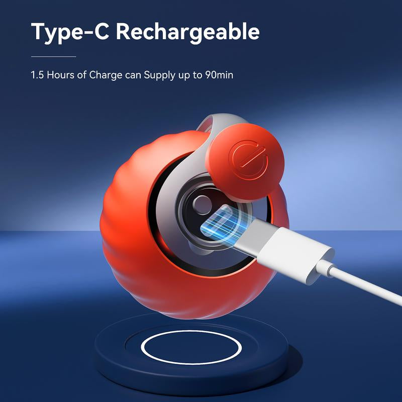 Exciting Electric Rolling Toy Ball for Pets - Rechargeable Interactive Fun for Cats and Dogs, Perfect New Year Gift!